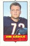 1969 Topps - Four-in-One Singles #NNO Jim Cadile Front