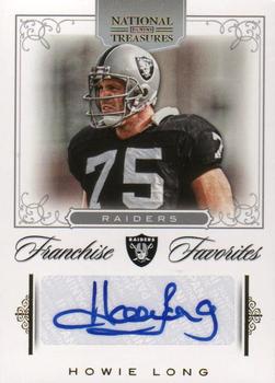 2012 Panini National Treasures - Franchise Favorites Signatures #22 Howie Long Front