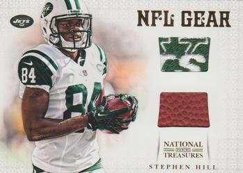 2012 Panini National Treasures - NFL Gear Combos Prime #17 Stephen Hill Front