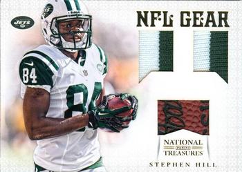 2012 Panini National Treasures - NFL Gear Triple Prime #17 Stephen Hill Front
