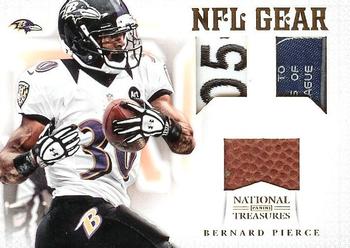 2012 Panini National Treasures - NFL Gear Triple Prime #29 Bernard Pierce Front