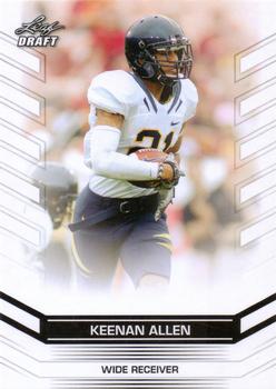2013 Leaf Draft #37 Keenan Allen Front