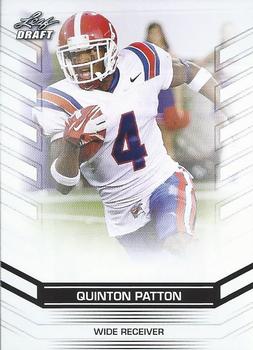 2013 Leaf Draft #57 Quinton Patton Front