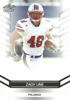 2013 Leaf Draft #78 Zach Line Front