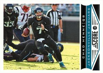 2013 Score #101 Chad Henne Front