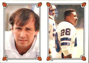 1987 Topps Stickers #22 / 170 Frank Garcia / Greg Bell Front