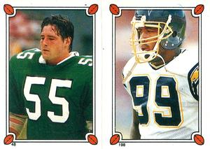 1987 Topps Stickers #48 / 198 Mike Reichenbach / Lee Williams Front