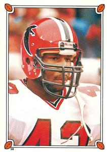 1987 Topps Stickers #58 Gerald Riggs Front