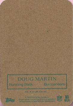 2013 Topps Archives - 1970 Glossy #8 Doug Martin Back