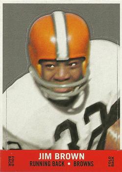 2013 Topps Archives - 1968 Stand-Ups #68SU-JBR Jim Brown Front