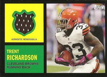 2013 Topps Archives - 1962 Jerseys #62R-TR Trent Richardson Front