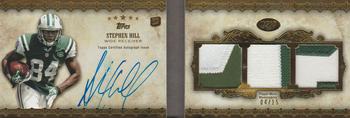 2012 Topps Five Star - Rookie Autographed Triple Jersey Gold #FSFA3SH Stephen Hill Front
