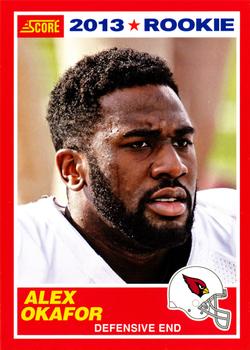 2013 Score - Red #336 Alex Okafor Front
