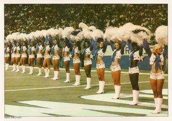 1981 Topps Dallas Cowboys Cheerleaders #3 Admired By Thousands Front