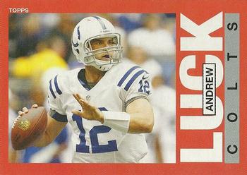 2013 Topps Archives - Box Bottoms #NNO Andrew Luck Front