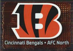 2012 Panini Stickers #75 Cincinnati Bengals Logo Front