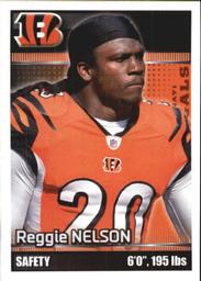 2012 Panini Stickers #86 Reggie Nelson Front