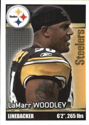 2012 Panini Stickers #112 LaMarr Woodley Front