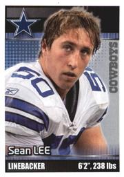 2012 Panini Stickers #240 Sean Lee Front