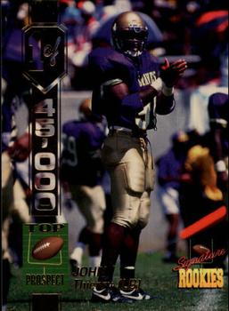 1994 Signature Rookies #54 John Thierry Front