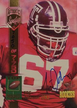 1994 Signature Rookies - Autographs #27 Tre Johnson Front