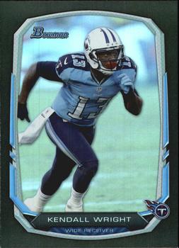 2013 Bowman - Rainbow Black #69 Kendall Wright Front