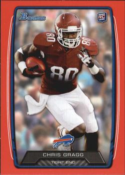 2013 Bowman - Red #173 Chris Gragg Front