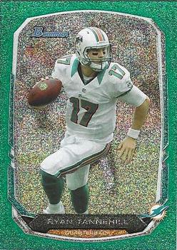 2013 Bowman - Silver Ice Green #77 Ryan Tannehill Front