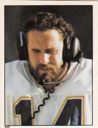 1981 Topps Stickers #107 Dan Fouts Front