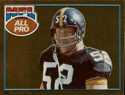 1981 Topps Stickers #128 Mike Webster Front