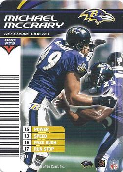 2002 NFL Showdown #031 Michael McCrary Front