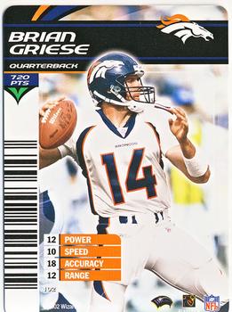 2002 NFL Showdown #102 Brian Griese Front