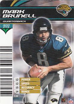 2002 NFL Showdown #139 Mark Brunell Front
