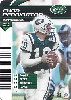 2002 NFL Showdown #226 Chad Pennington Front