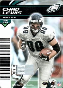 2002 NFL Showdown #247 Chad Lewis Front