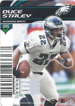 2002 NFL Showdown #252 Duce Staley Front