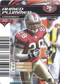 2002 NFL Showdown #287 Ahmed Plummer Front