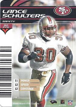 2002 NFL Showdown #288 Lance Schulters Front