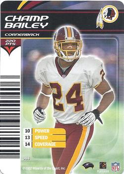 2002 NFL Showdown #344 Champ Bailey Front