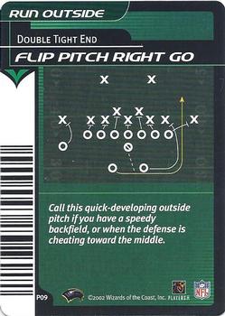 2002 NFL Showdown - Plays #P09 Flip Pitch Right Go Front
