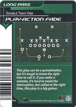 2002 NFL Showdown - Plays #P11 Play-Action Fade Front