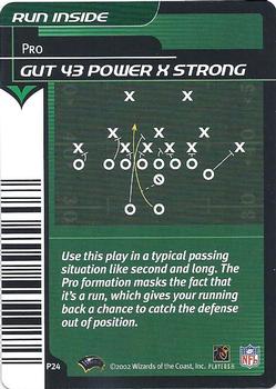 2002 NFL Showdown - Plays #P24 Gut 43 Power X Strong Front
