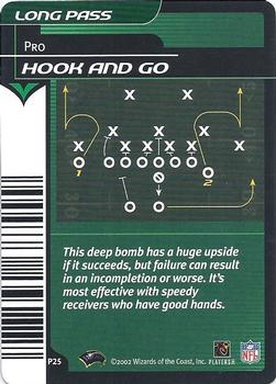 2002 NFL Showdown - Plays #P25 Hook and Go Front