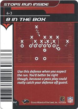 2002 NFL Showdown - Plays #P47 8 in the Box Front