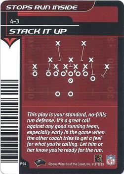 2002 NFL Showdown - Plays #P54 Stack It Up Front
