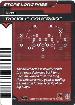 2002 NFL Showdown - Plays #P67 Double Coverage Front