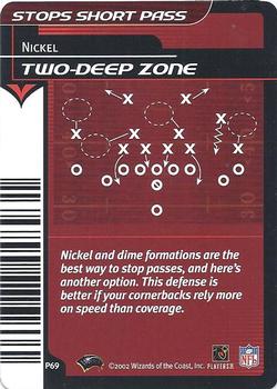 2002 NFL Showdown - Plays #P69 Two-Deep Zone Front