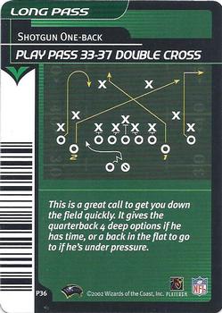 2002 NFL Showdown - Plays #P36 Play Pass 33-37 Double Cross Front