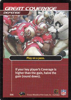 2002 NFL Showdown - Strategy #S06 Great Coverage Front