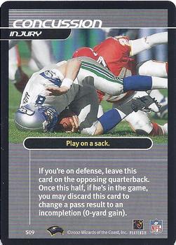 2002 NFL Showdown - Strategy #S09 Concussion Front